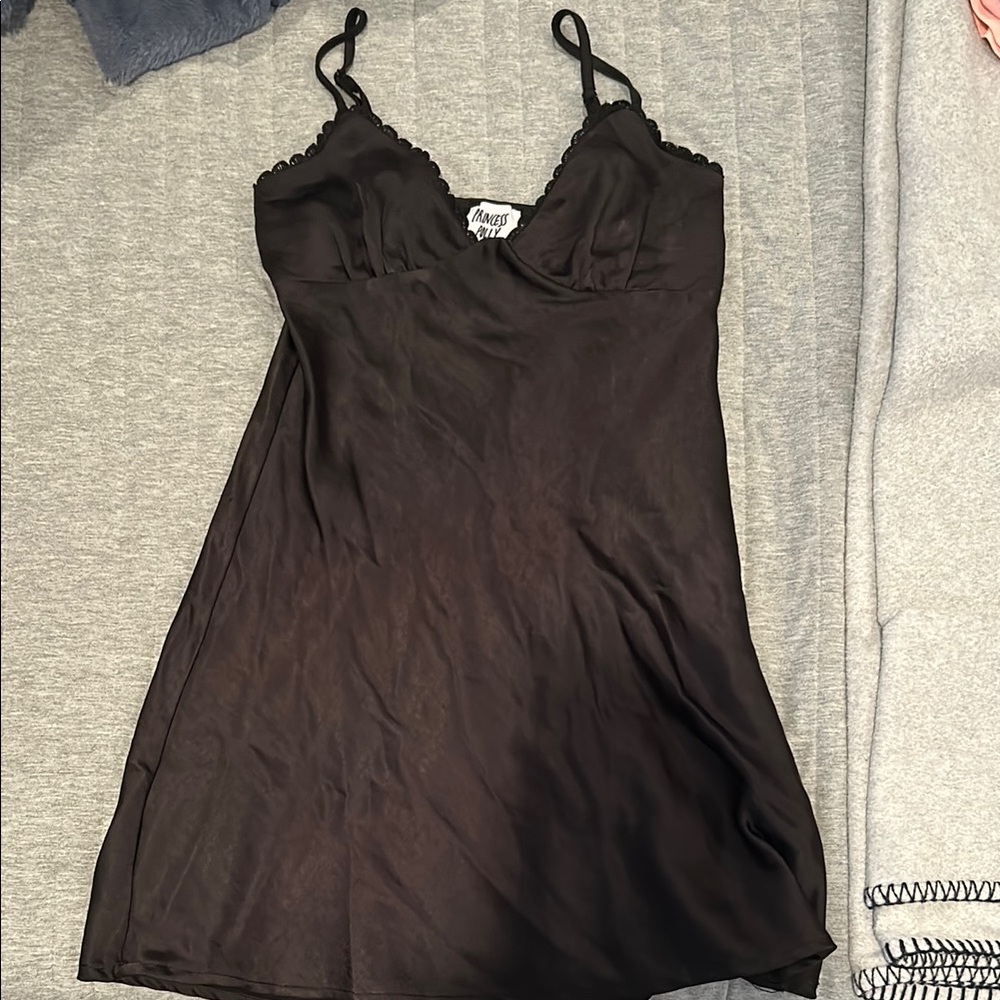 Black Princess Polly mini dress